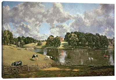 Wivenhoe Park, Essex, 1816  Canvas Art Print - Realism Art