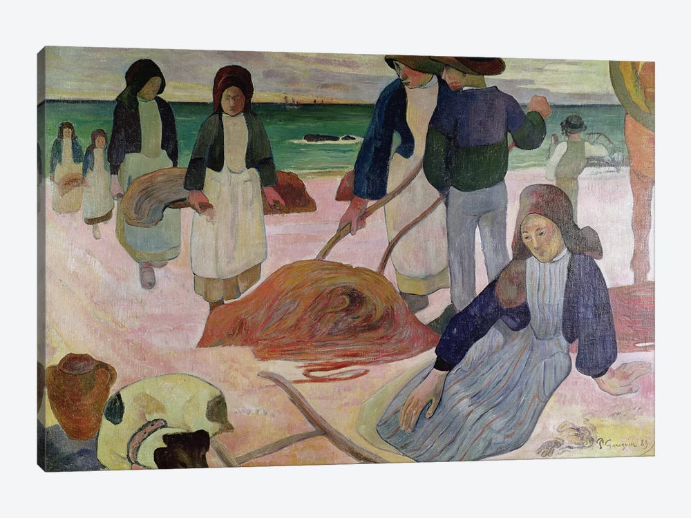 Seaweed Gatherers, 1889  by Paul Gauguin 1-piece Canvas Artwork