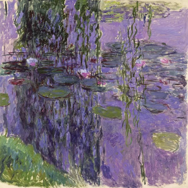 Claude Monet: Nympheas Square by Claude Monet