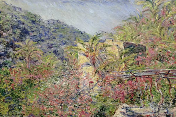 Claude Monet: Sasso Valley. Sun Effect, 1884  by Claude Monet