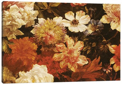 Detail of Flowers  Canvas Art Print