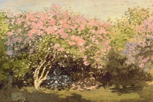 Impressionism: Lilac in the Sun, 1873  by Claude Monet