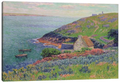 Port Manech, 1896  Canvas Art Print