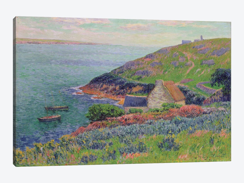 Port Manech, 1896  by Henry Moret 1-piece Canvas Art