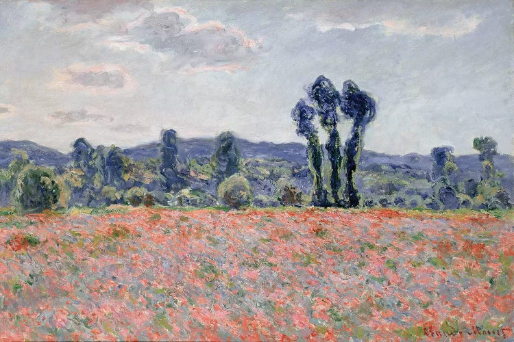 Poppy Field, 1887 