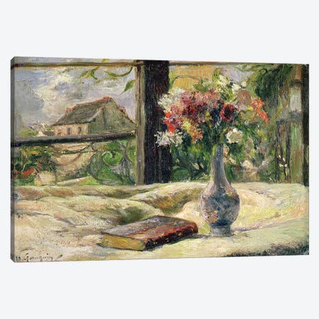 Vase of Flowers  Canvas Print #BMN2462} by Paul Gauguin Canvas Art