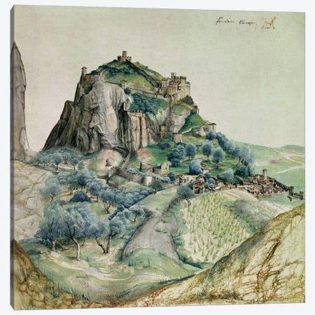 View of the Arco Valley in the Tyrol, 1495  Canvas Print #BMN2483} by Albrecht Dürer Canvas Artwork