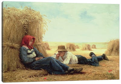 Harvest Time, 1878  Canvas Art Print