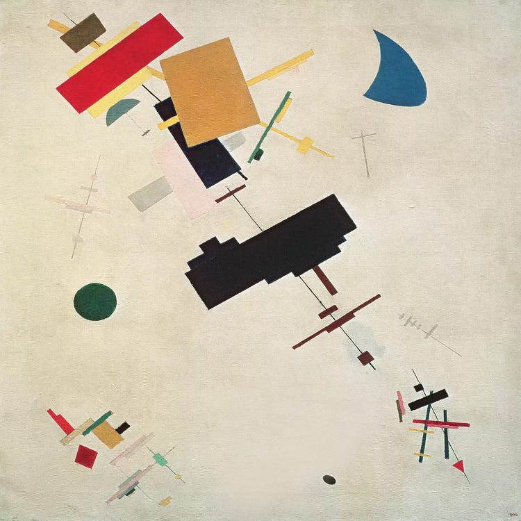 Suprematist Composition No. 56, 1936  by Kazimir Severinovich Malevich wall art