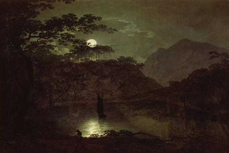 A Lake by Moonlight, c.1780-82 