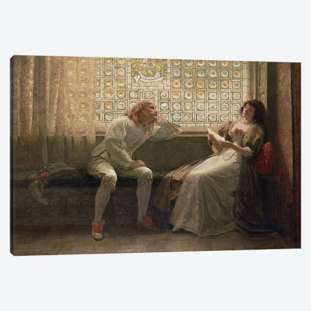 And Then, The Lover Sighing Like Furnace... (Illustration From Shakespeare's As You Like It), 1883 Canvas Print #BMN2514} by Charles C. Seton Canvas Print