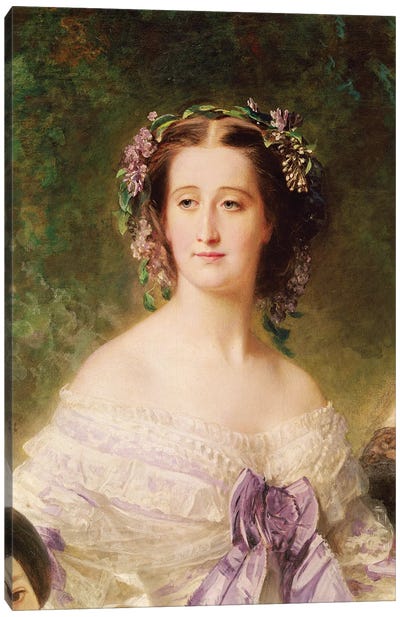 Empress Eugenie  Canvas Art Print