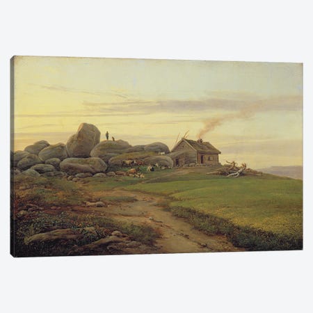 Hill Top, 1827  Canvas Print #BMN2523} by Heinrich Stuhlmann Canvas Art Print