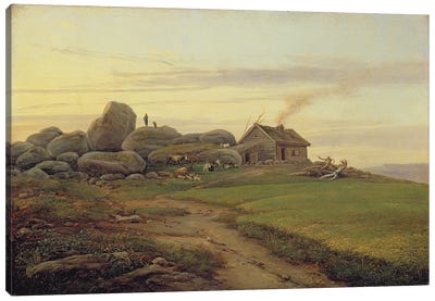 Hill Top, 1827  Canvas Art Print