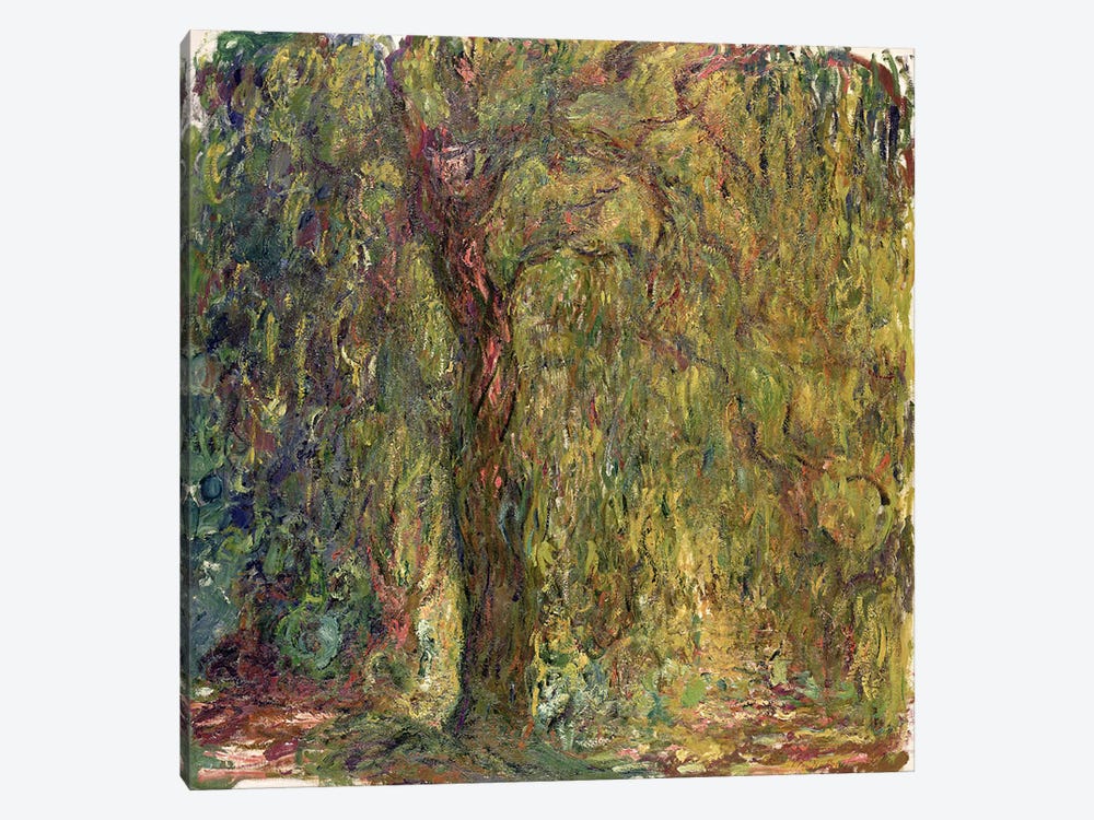 Weeping Willow, 1918-19  by Claude Monet 1-piece Canvas Art