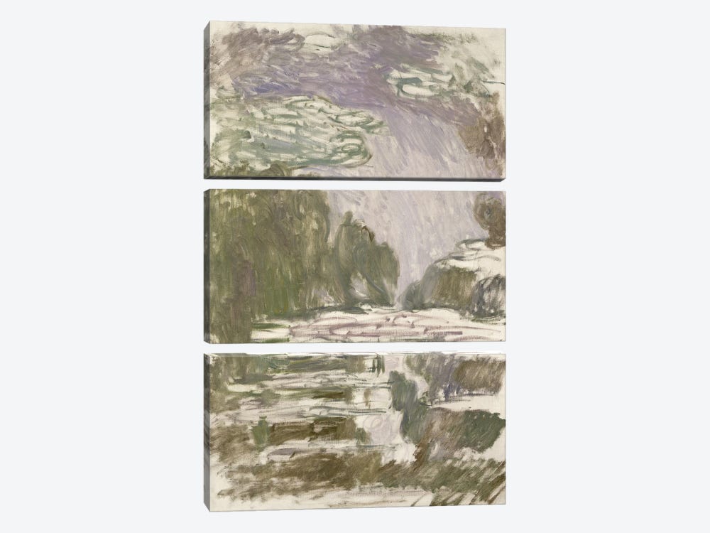 Study for the Waterlilies, 1907  by Claude Monet 3-piece Canvas Art Print