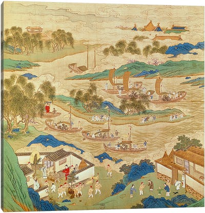 Emperor Hui Tsung  Canvas Art Print