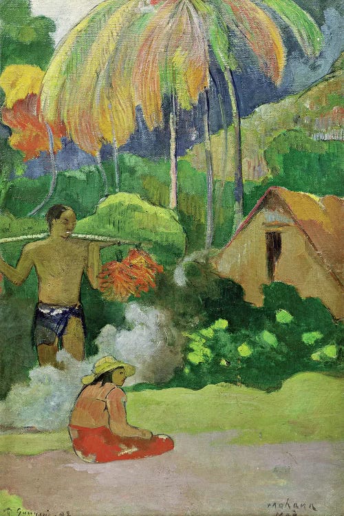 Landscape in Tahiti 