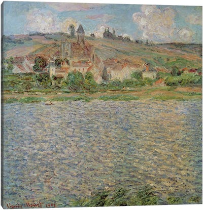 Vetheuil, 1901  Canvas Art Print - Claude Monet