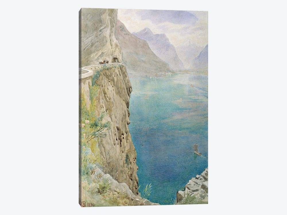 On the Italian Coast, 1896  by Harry Goodwin 1-piece Canvas Art