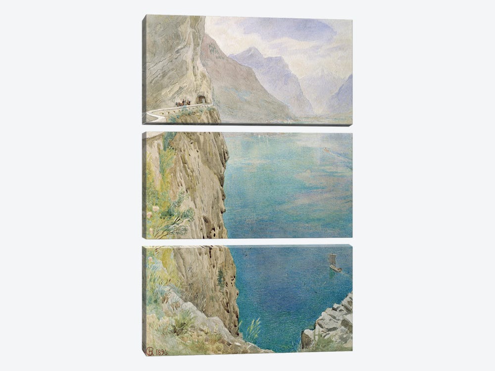 On the Italian Coast, 1896  3-piece Canvas Artwork