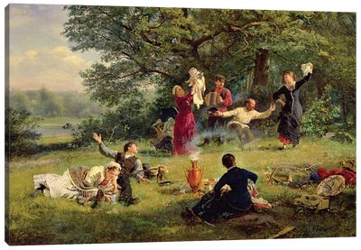 Sunday, 1884  Canvas Art Print