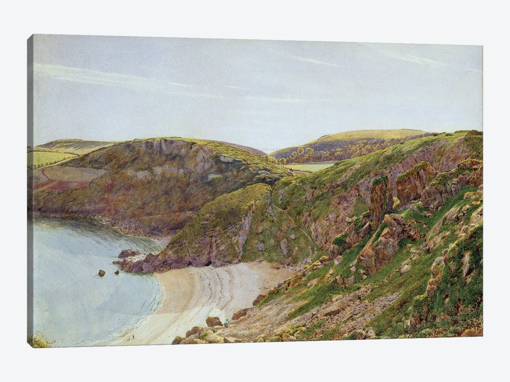 Anstey's Cove, South Devon  by George Price Boyce 1-piece Art Print