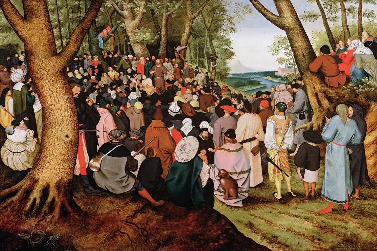 Landscape with St. John the Baptist Preaching 