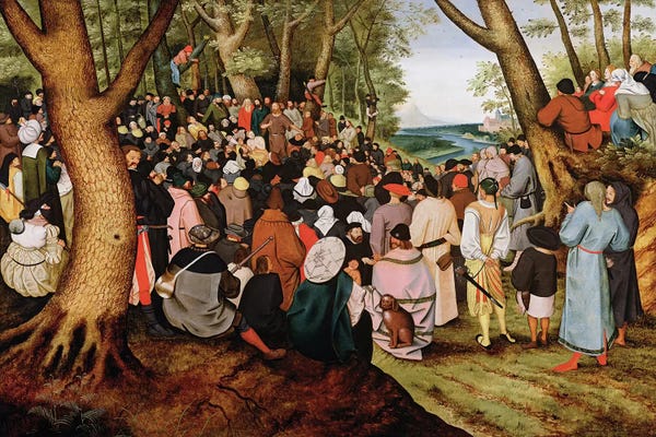 Landscape with St. John the Baptist Preaching 