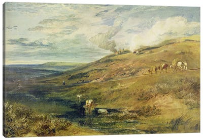 Dartmoor: The Source of the Tamar and the Torridge, c.1813  Canvas Art Print