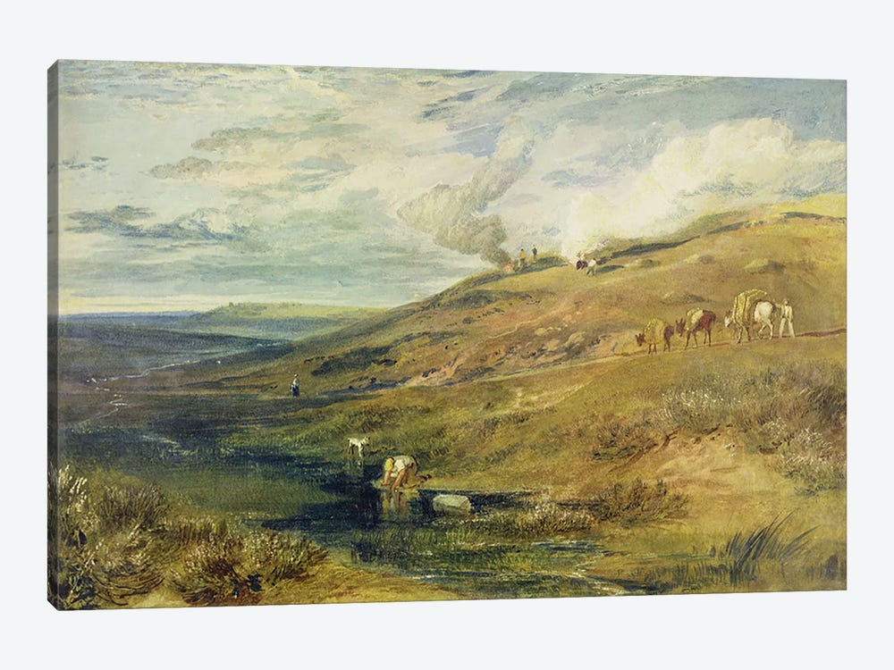 Dartmoor: The Source of the Tamar and the Torridge, c.1813  1-piece Canvas Art Print