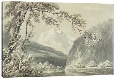 Near Grindelwald, c.1796  Canvas Art Print - J.M.W. Turner