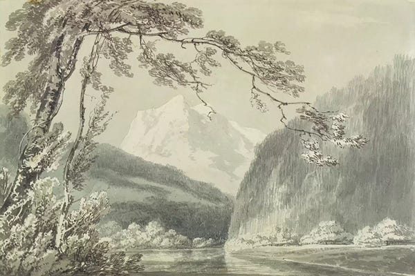 J.M.W. Turner: Near Grindelwald, c.1796  by J.M.W. Turner
