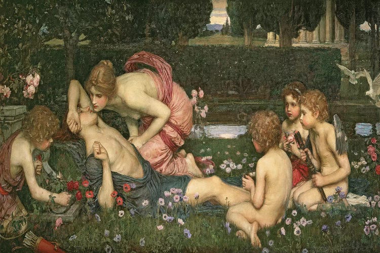 The Awakening of Adonis, 1899 