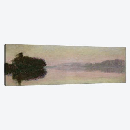 The Seine at Port-Villez, Evening Effect, 1894  Canvas Print #BMN2632} by Claude Monet Art Print