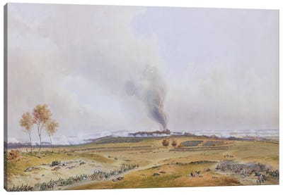Battle of Iena, 14th October 1806, 1836  Canvas Art Print