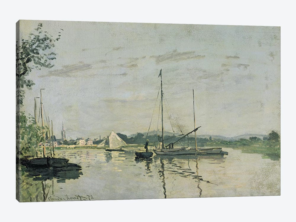 Argenteuil, 1872  by Claude Monet 1-piece Canvas Artwork