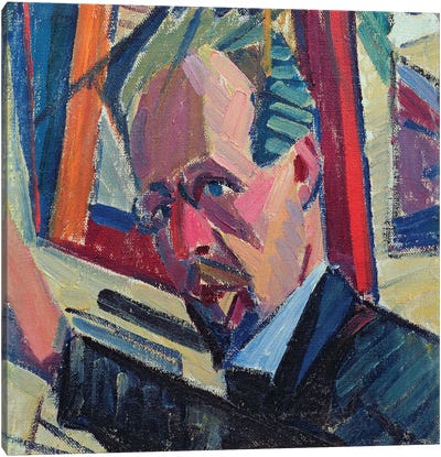 Self Portrait, 1913  Canvas Art Print