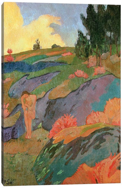 Breton Eve or, Melancholy, c.1890  Canvas Art Print
