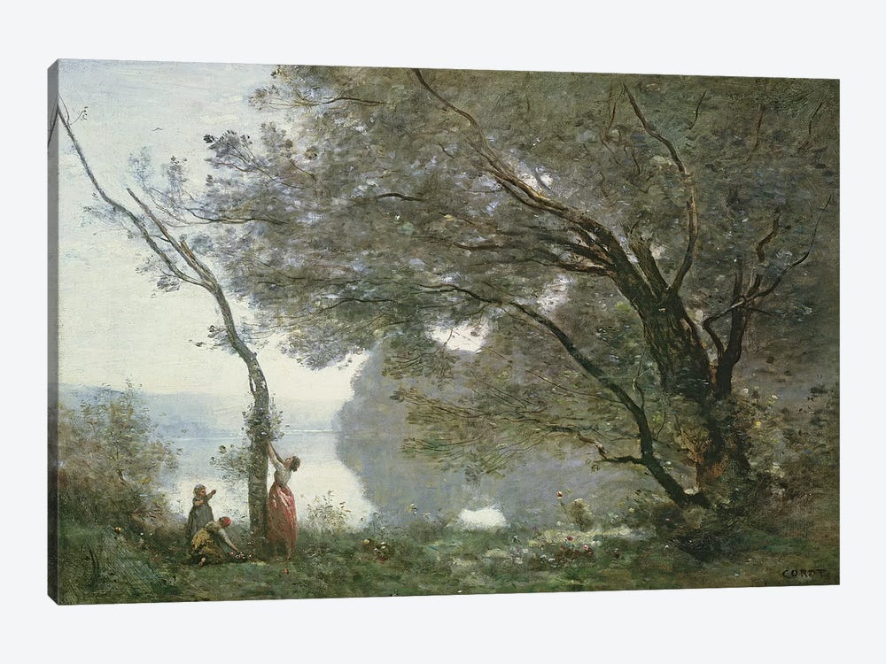 Souvenir de Mortefontaine, 1864  by Jean-Baptiste-Camille Corot 1-piece Art Print