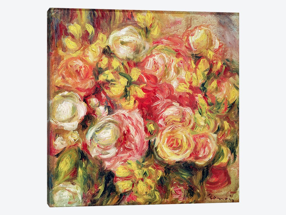 Roses, 1915  by Pierre Auguste Renoir 1-piece Canvas Artwork