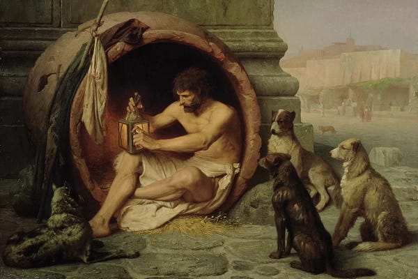 Diogenes, 1860 