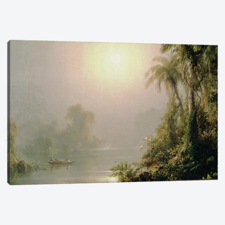 Morning in the Tropics, c.1858  Canvas Print #BMN2677} by Frederic Edwin Church Canvas Wall Art