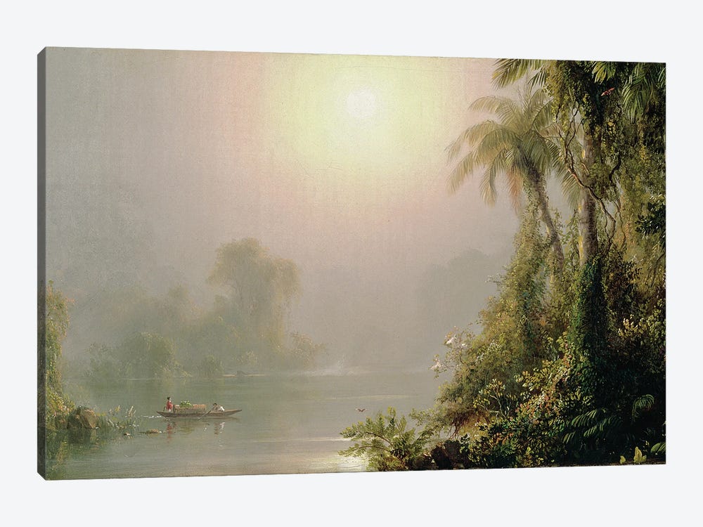 Morning in the Tropics, c.1858  1-piece Canvas Print