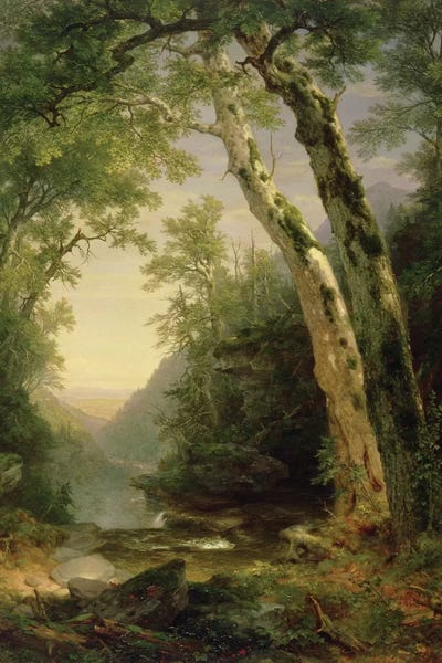 Classic Fine Art: The Catskills, 1859  by Asher Brown Durand