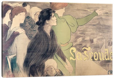 Poster for 'La Fronde'  Canvas Art Print