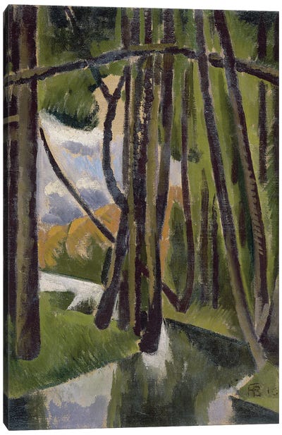 Undergrowth, 1910  Canvas Art Print