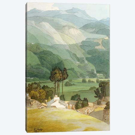 Ambleside, 1786  Canvas Print #BMN2748} by Francis Towne Art Print