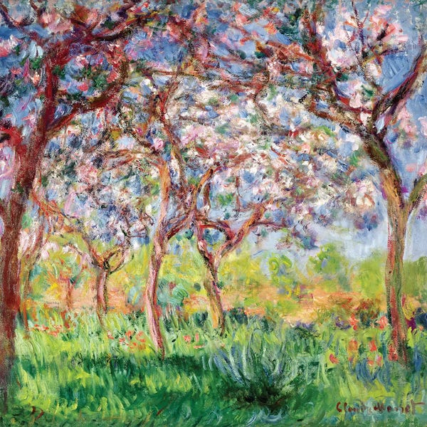 All Things Monet: Printemps a Giverny, 1903  by Claude Monet