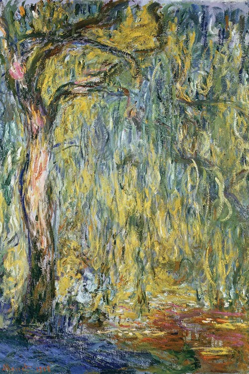 The Large Willow at Giverny, 1918 